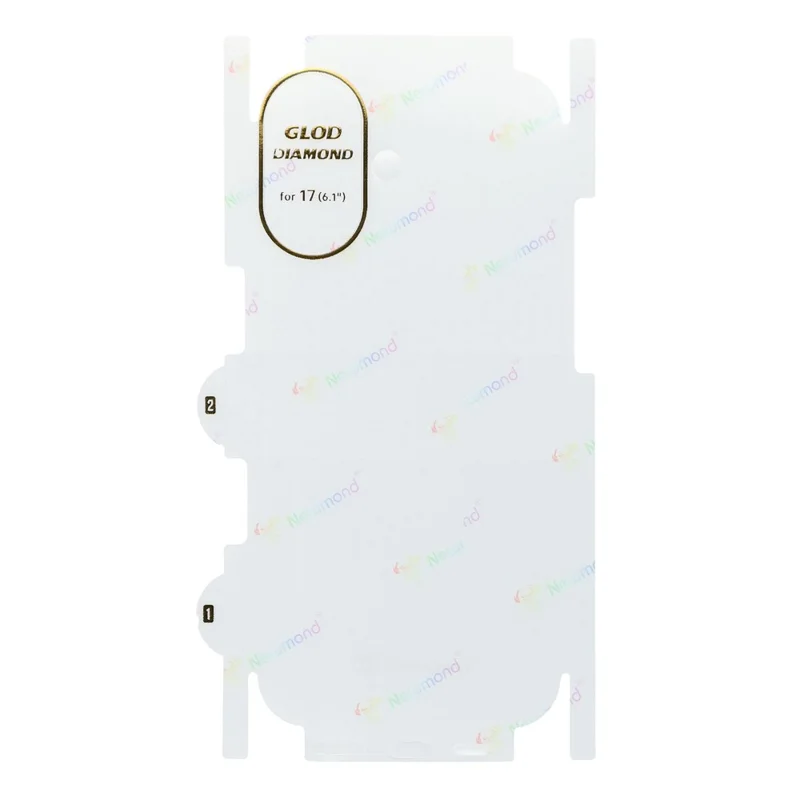 Für iPhone 17 Rückseite Schutzfolie Volle Abdeckung Weiche PET-Folie