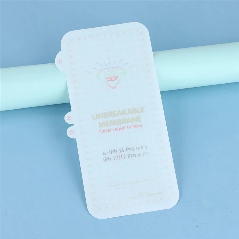 PET-Bildschirmfolie für iPhone 17 Pro / 17 / 16 Pro HD Klare Hydrogel-Bildschirmschutzfolie