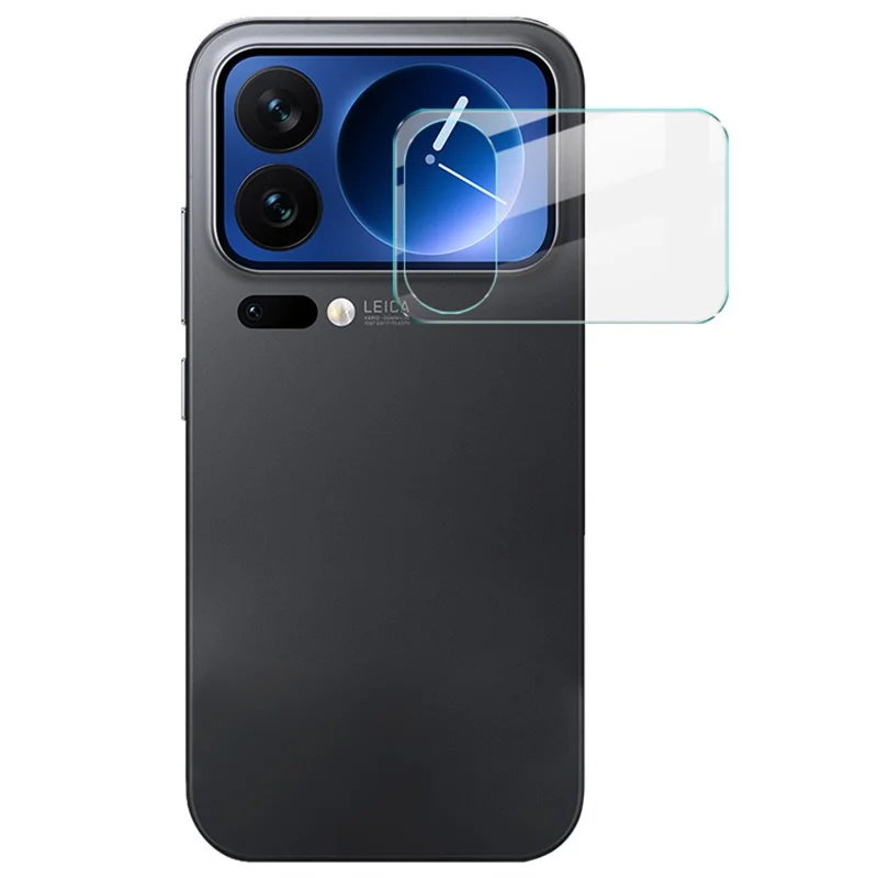 IMAK For Xiaomi 17 Pro Rear Screen Protector Clear Tempered Glass Back Film (Full Glue, NOT Complete Covering)