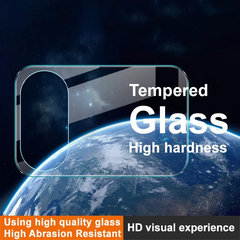 IMAK For Xiaomi 17 Pro Rear Screen Protector Clear Tempered Glass Back Film (Full Glue, NOT Complete Covering)