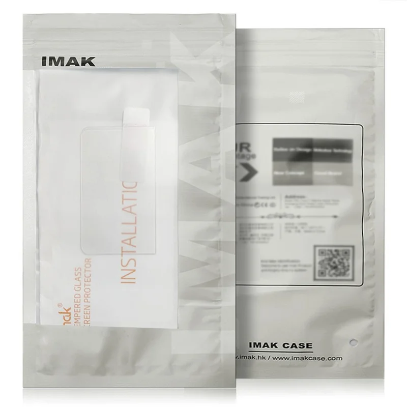 IMAK For Xiaomi 17 Pro Rear Screen Protector Clear Tempered Glass Back Film (Full Glue, NOT Complete Covering)