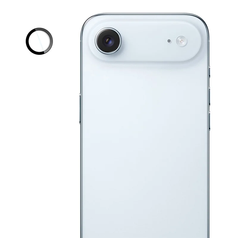 IMAK For iPhone Air Tempered Glass Full Coverage Camera Lens Protector with Self Positioning Frame (Scaled Down Version)