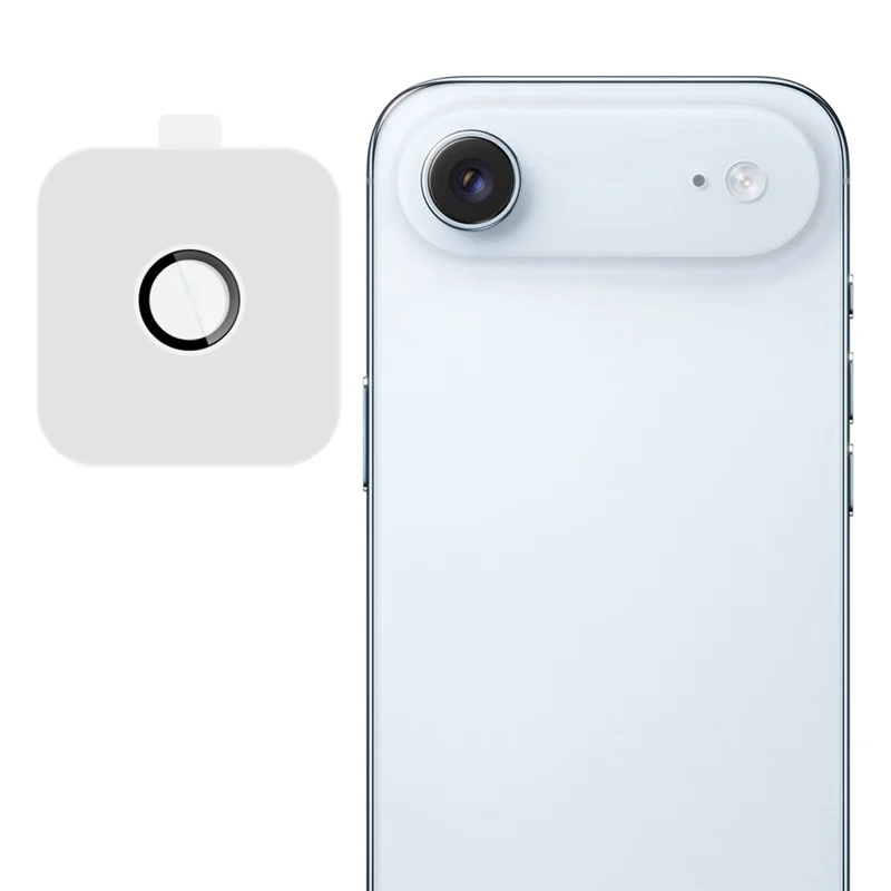 IMAK For iPhone Air Tempered Glass Full Coverage Camera Lens Protector with Self Positioning Frame (Scaled Down Version)