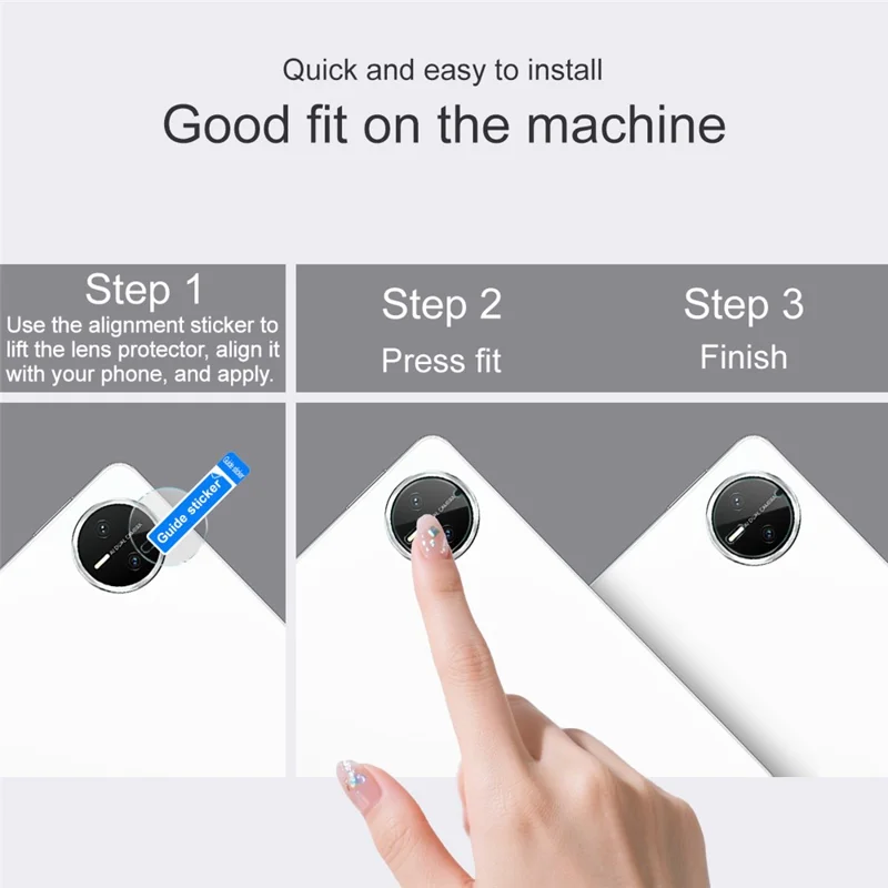 IMAK For Huawei MatePad Pro 12.2 (2025) Full Coverage Camera Lens Protector Slim Tempered Glass Lens Film