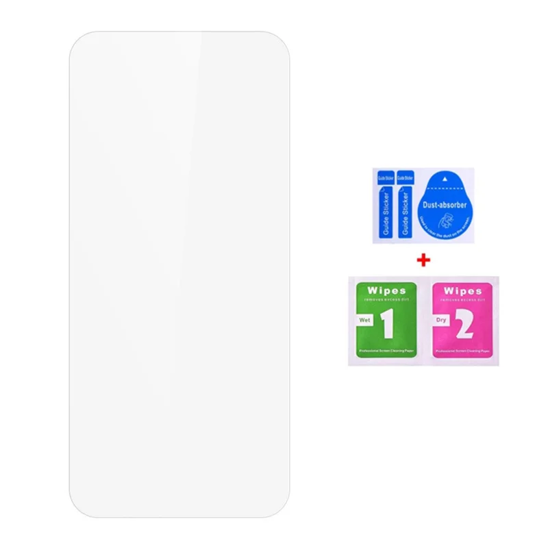 5Pcs For Honor Magic8 5G Front Screen Protector 0.3mm 2.5D Tempered Glass Clear Film