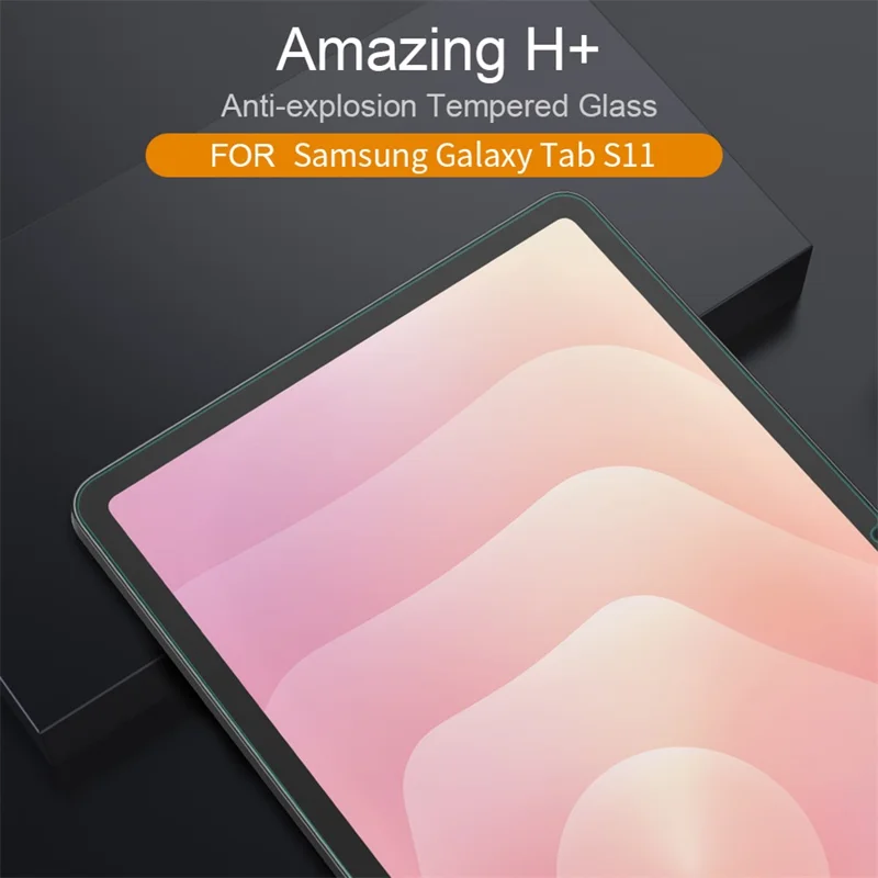 NILLKIN Amazing H+ Series For Samsung Galaxy Tab S11 Screen Protector Clear AGC Glass Tablet Film