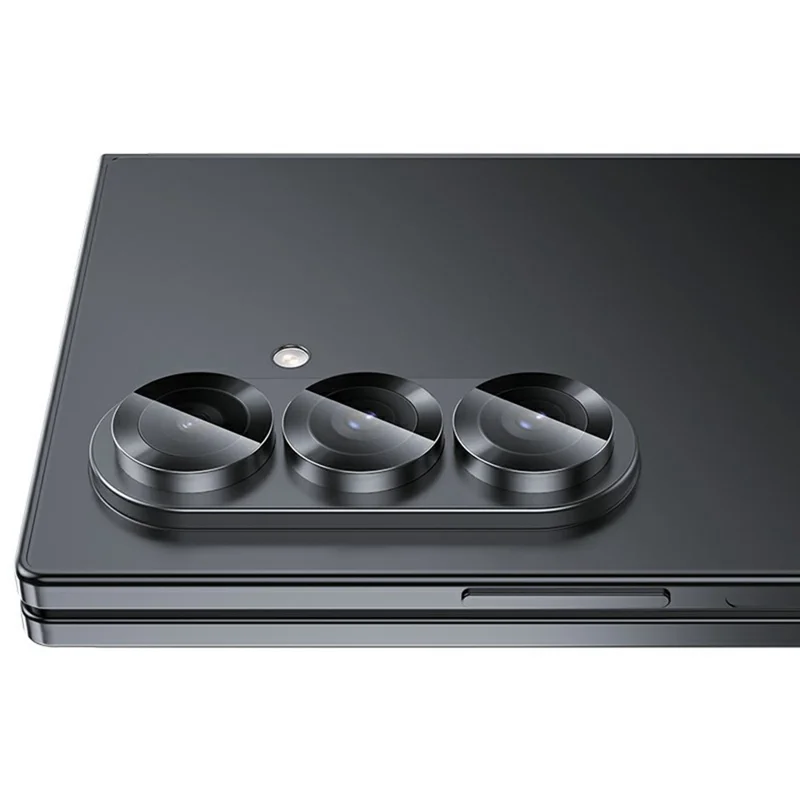 BENKS 1 set voor Samsung Galaxy Z Fold7 5G Corning Gorilla Glass volledige dekking camerabeschermer met aluminiumlegering frame
