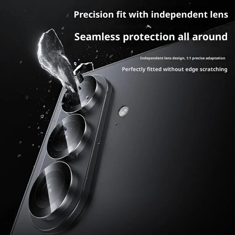 BENKS 1 set voor Samsung Galaxy Z Fold7 5G Corning Gorilla Glass volledige dekking camerabeschermer met aluminiumlegering frame