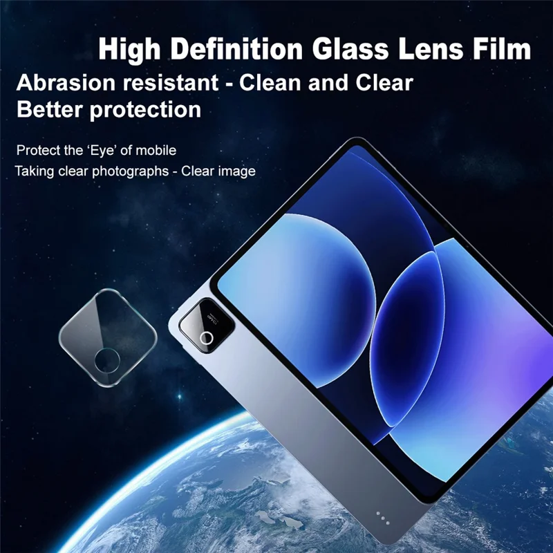 IMAK For Xiaomi Pad 8 / 8 Pro Full Coverage Camera Lens Protector Slim Tempered Glass Lens Film