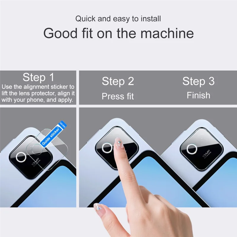 IMAK For Xiaomi Pad 8 / 8 Pro Full Coverage Camera Lens Protector Slim Tempered Glass Lens Film