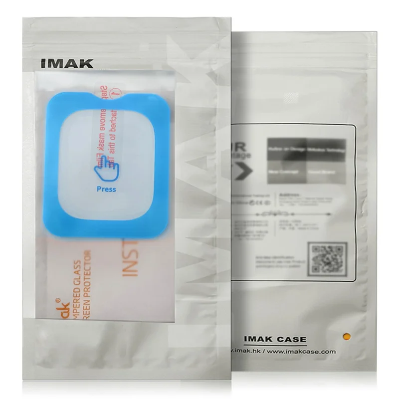 IMAK für DJI Osmo 360 Klar gehärtetes Glas Bildschirmschutz mit selbstpositionierendem Rahmen