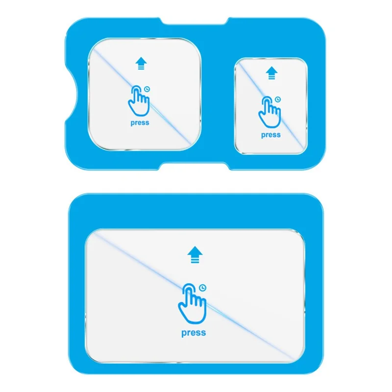 IMAK zestaw szyb ekranowych z hartowanego szkła i folii obiektywowej z ramką samocentrującą do Insta360 Ace Pro