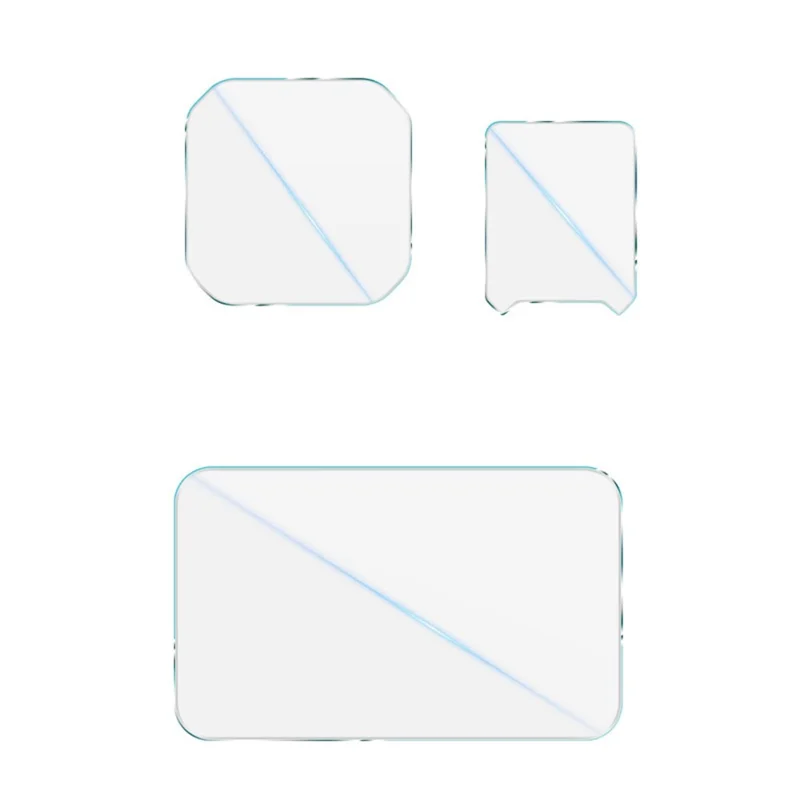 IMAK til Insta360 Ace Pro 2 Hærdet glas skærmbeskytter + linsefilm, sæt med selvpositionerende ramme