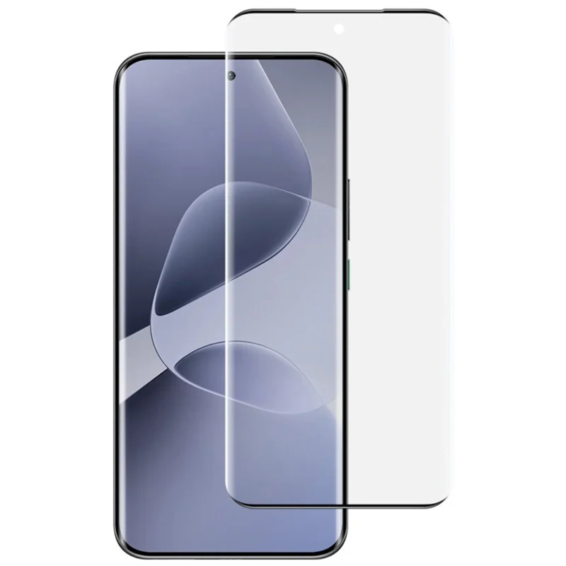 IMAK für Infinix Hot 60 Pro+ 4G Full Screen Protector Seitenklebung 3D gewölbter Displayschutz aus gehärtetem Glas (Randlose Version) (Fingerabdruckentsperrung)