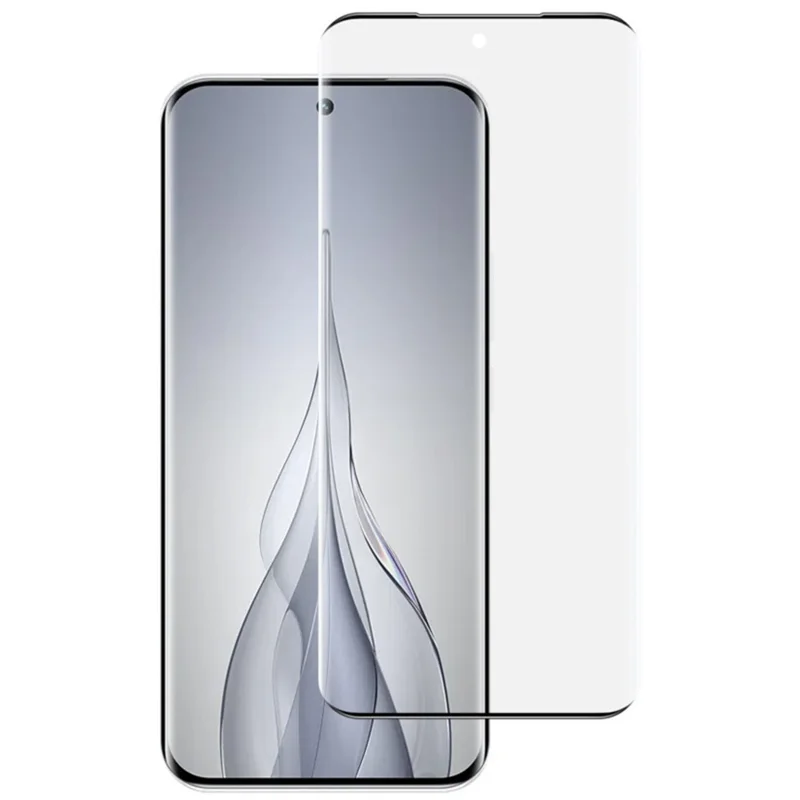 IMAK For TECNO Spark Slim 4G / Pova Slim 5G Full Screen Protector Side Glue 3D Curved Tempered Glass Film (No Edge Version) (Fingerprint Unlock)