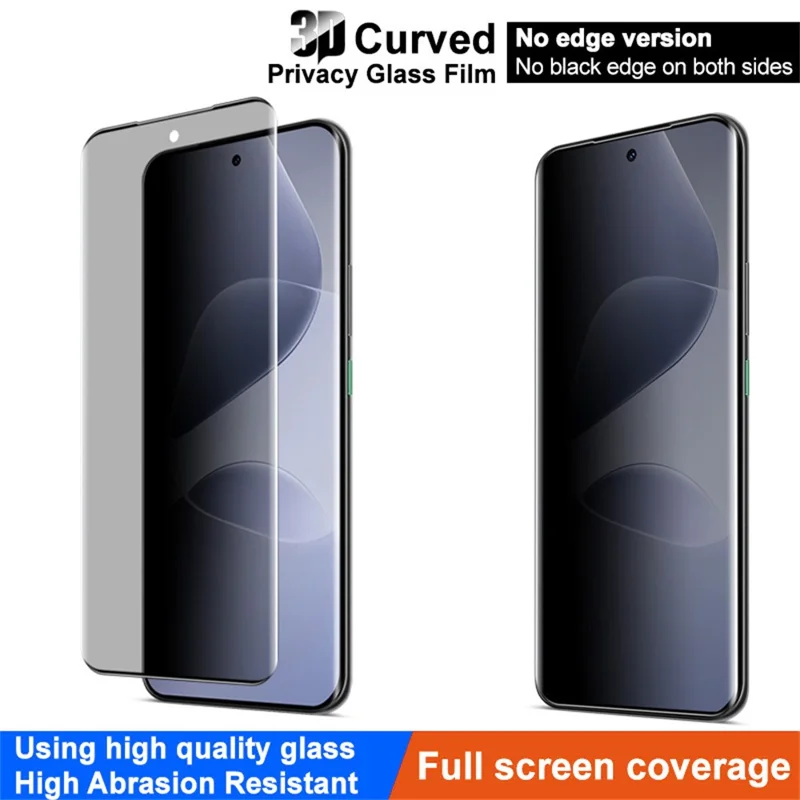 IMAK For Infinix Hot 60 Pro+ 4G Anti Spy Tempered Glass Side Glue Full Screen Protector (No Edge Version)