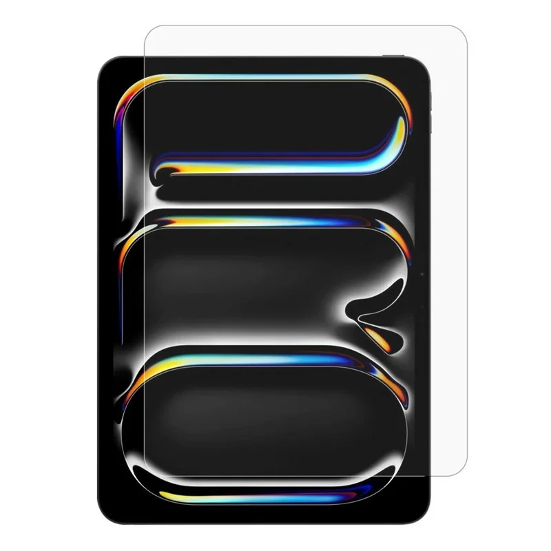 Película protectora de cristal templado de 0,3 mm con borde curvo HD para iPad Pro 13 (2025) / (2024)