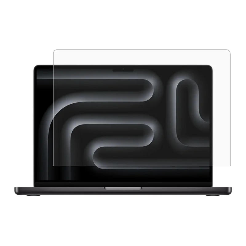 Tempered Glass Film For MacBook Pro 14 inch (2026) A3427 A3426 / (2025) A3434 A3112 A3185 A3401 / (2024) A2918 A2992 / (2023) A2779 / (2022) / (2021) A2442 0.3mm Arc Edge HD Full Screen Protector - 1