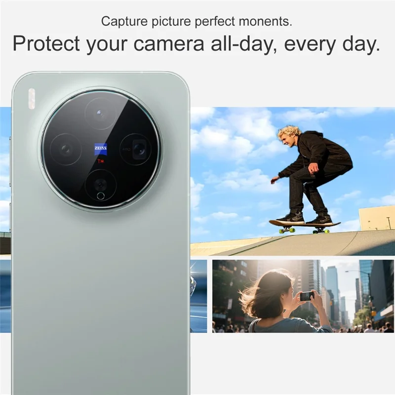 IMAK For vivo X300 5G Full Coverage Camera Lens Protector Slim Tempered Glass Lens Film
