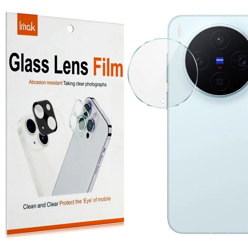 IMAK For vivo X300 5G Full Coverage Camera Lens Protector Slim Tempered Glass Lens Film