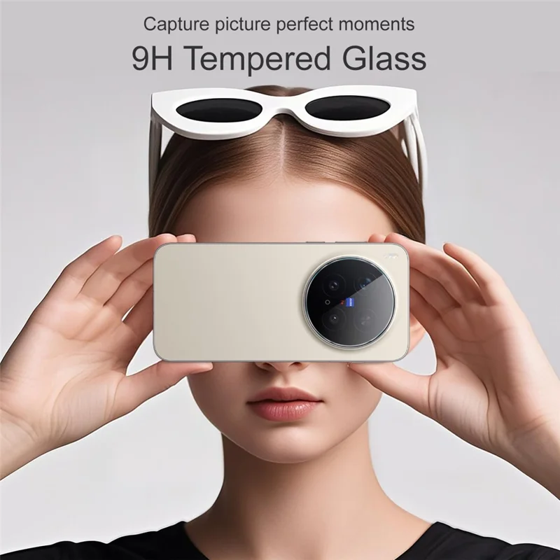 IMAK For vivo X300 Pro 5G Full Coverage Camera Lens Protector Slim Tempered Glass Lens Film
