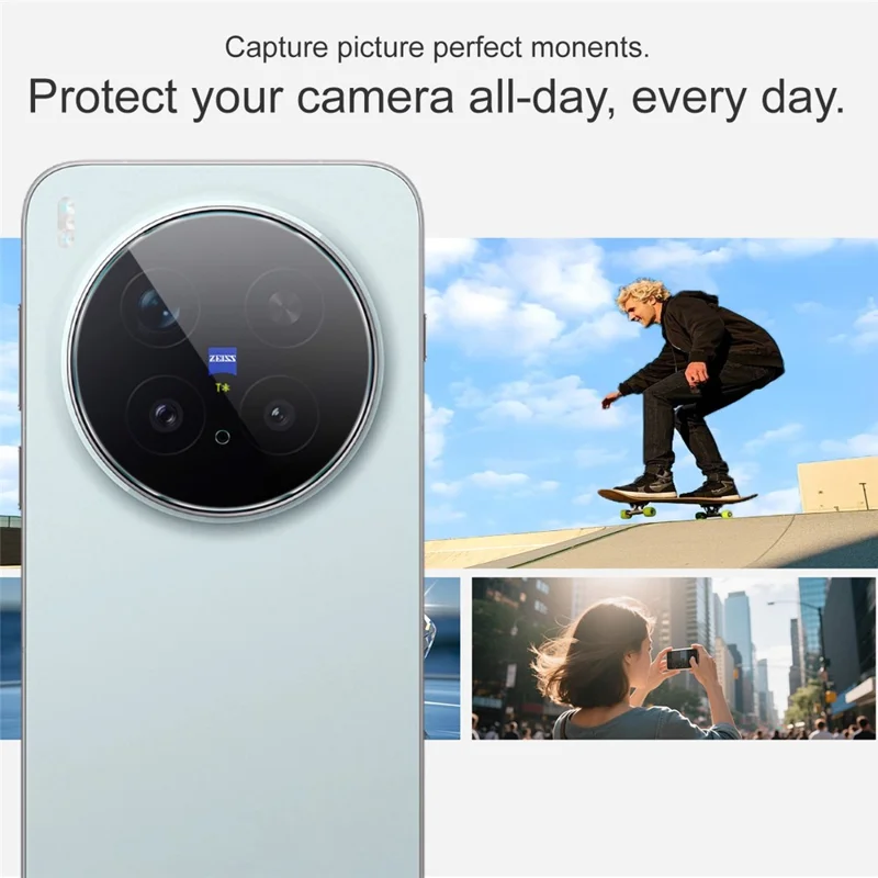 IMAK For vivo X300 Pro 5G Full Coverage Camera Lens Protector Slim Tempered Glass Lens Film