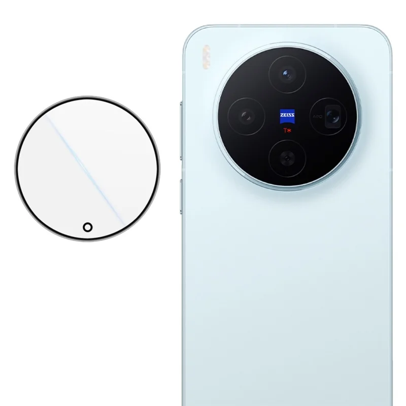 IMAK For vivo X300 5G Full Coverage Camera Lens Protector Tempered Glass Lens Film with Self Positioning Frame