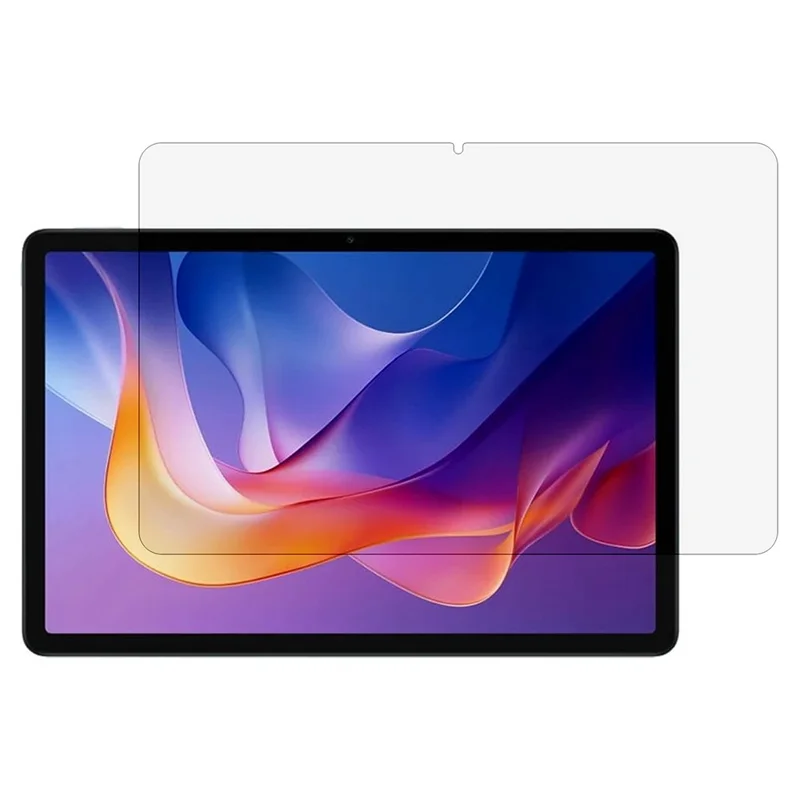 Protetor de Tela Completo de Vidro Temperado para Xiaomi Redmi Pad 2 / Redmi Pad SE Tablet com Borda Reta