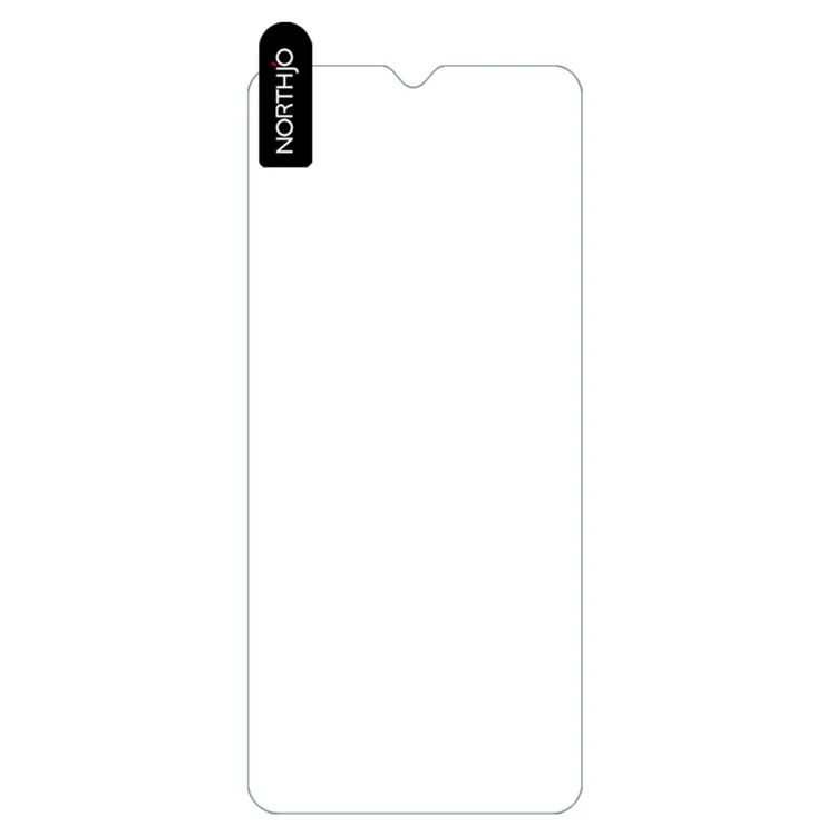 northjo a+ para samsung galaxy a04s 4g (164.7 x 76.7 x 9.1 mm) / a04 4g (164.4 x 76.3 x 9.1 mm) 9h película de vidrio templado 0.3 mm 2.5d protector de pantalla ultra transparente - transparente