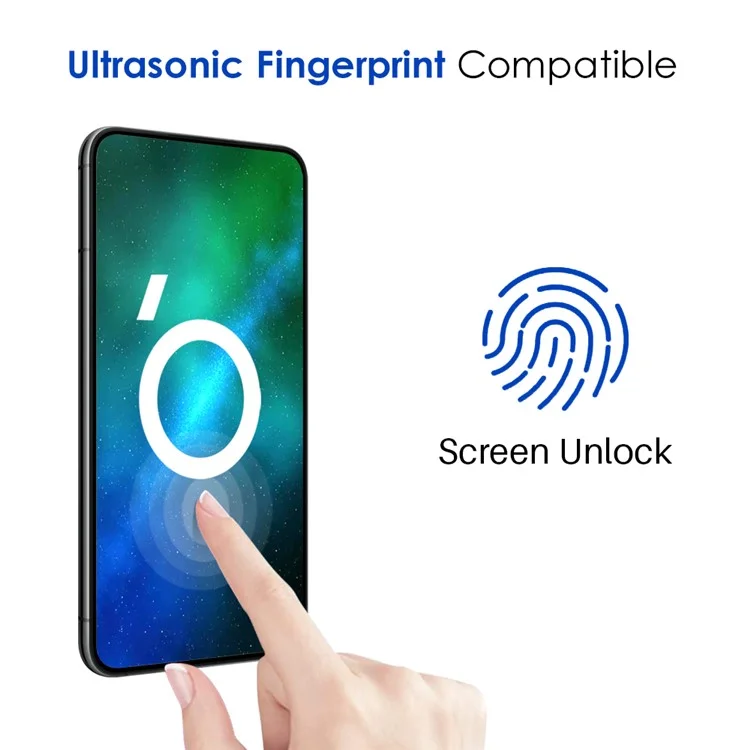NORTHJO A++ Pour Samsung Galaxy S22+ 5G / S23+ Film en verre trempé Ultra Clear 0,15 mm 2,5D Anti-explosion Protecteur d'écran (Compatible avec le déverrouillage par empreinte digitale) - Transparent