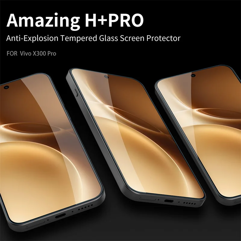 NILLKIN H+Pro for vivo X300 Pro 5G Full Screen Protector 9H Anti-Scratch Tempered Glass Film