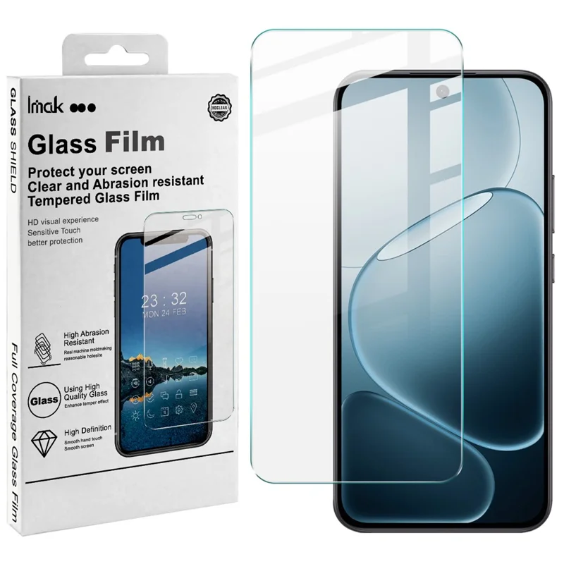 IMAK H Series For Oppo A6 Pro 4G / 5G Screen Protector Tempered Glass Film (Not Complete Coverage) (Fingerprint Unlock)