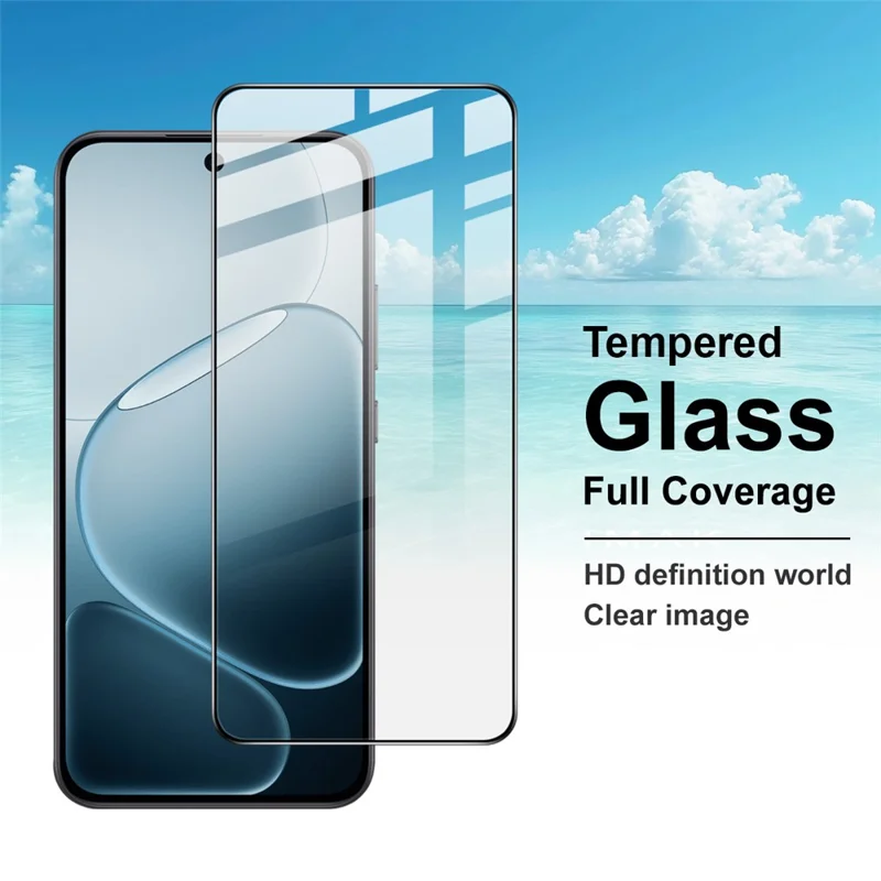 IMAK Pro+ Series For Oppo A6 Pro 4G / 5G Screen Protector Full Coverage Tempered Glass Film (Fingerprint Unlock)