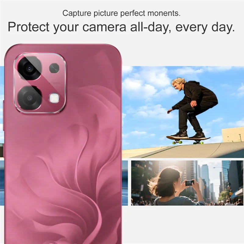 IMAK для Oppo A6 Pro 4G / 5G Защитная пленка для объектива камеры Slim Tempered Glass Lens Film