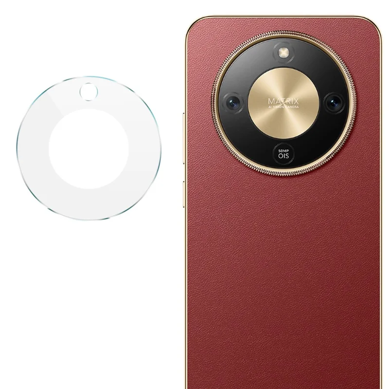 IMAK Full Coverage Camera Lens Protector for Honor X70 5G / Magic8 Lite 5G / X9d 5G Slim Tempered Glass Lens Film