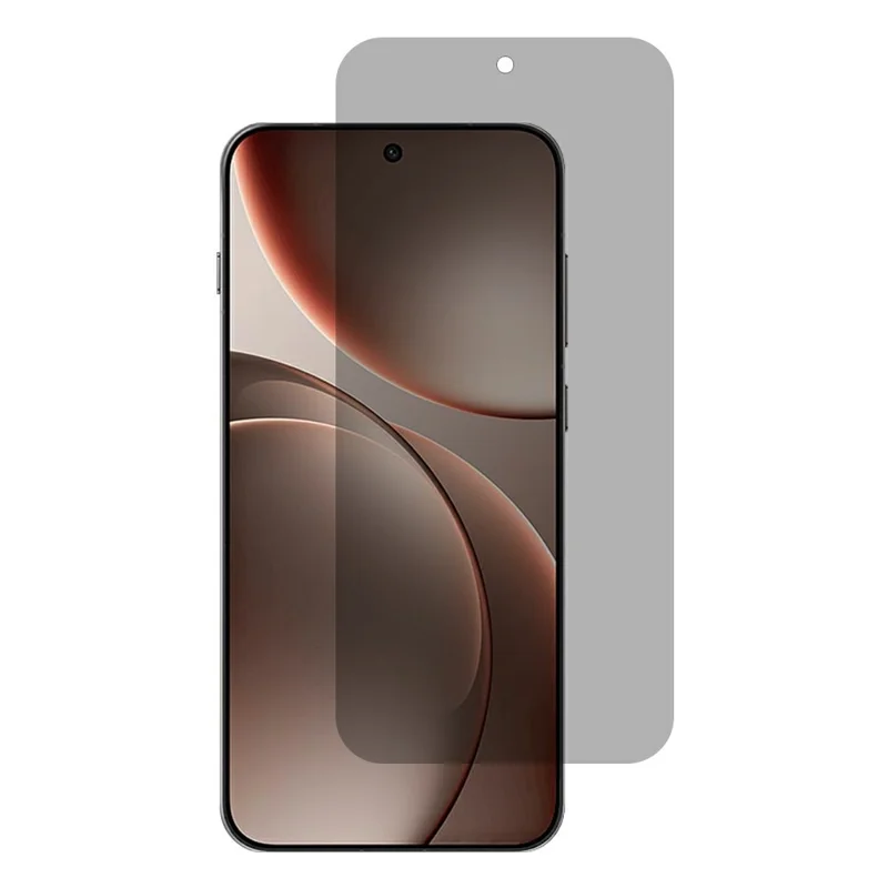 For Oppo Find X9 5G Full Cover Privacy Screen Protector 360 Degree Anti Spy Ultra Thin Tempered Glass Film (Fingerprint Unlock)