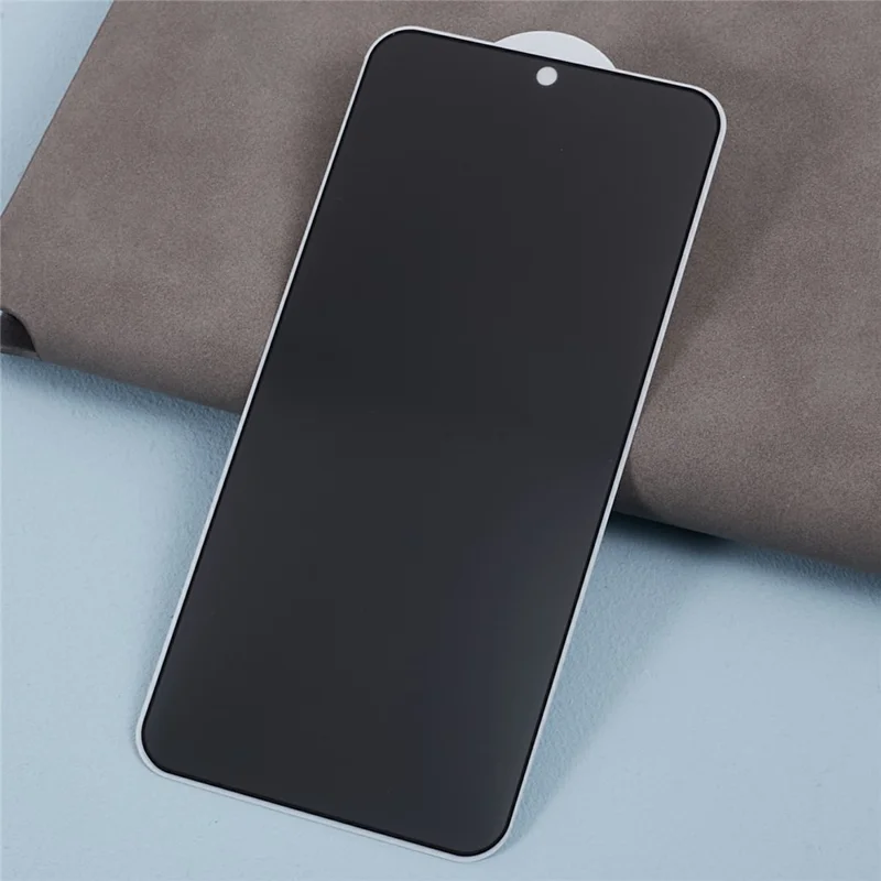 For Honor Magic8 5G Tempered Glass 180 Degree Anti-Peep Film Black Edge Full Glue Full Screen Protector with Fingerprint Unlock