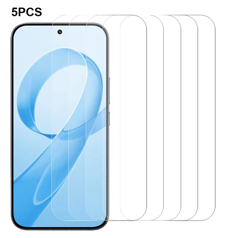 5Pcs For Xiaomi Redmi K90 Pro Max 5G / Poco F8 Ultra Front Screen Protector 0.3mm 2.5D Tempered Glass Clear Film