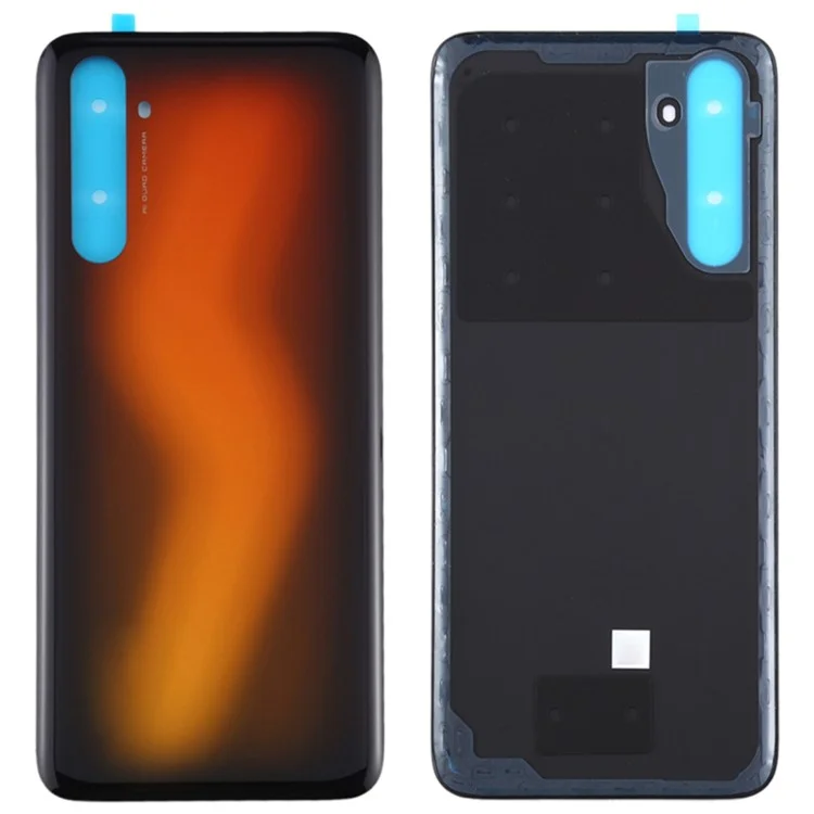 Para o Realme 6 Pro Battering Housing Back Tampo Replicação Parte