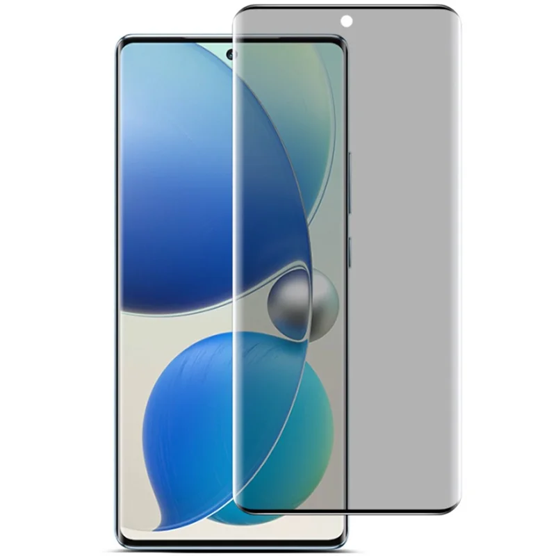 IMAK für Infinix Zero 40 4G Anti-Spionage-Gehärtetes Glas Seitenklebung Vollbildschirmschutz (Keine Kantenvariante)