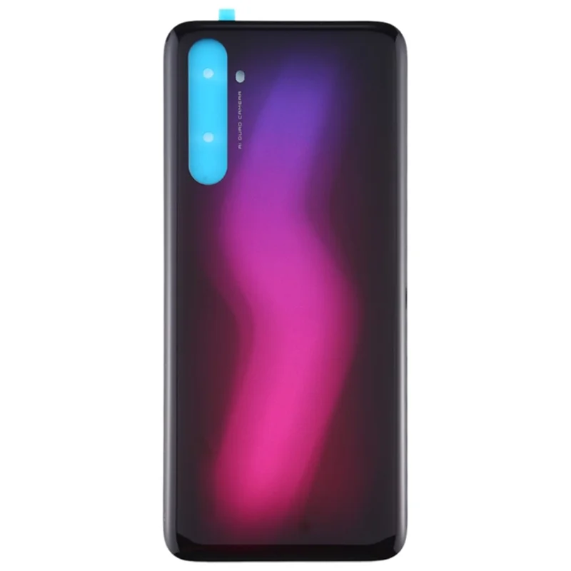 Para Realme 6 Pro OEM Battery Cousing Reemplazo de la Cubierta Posterior - Rojo