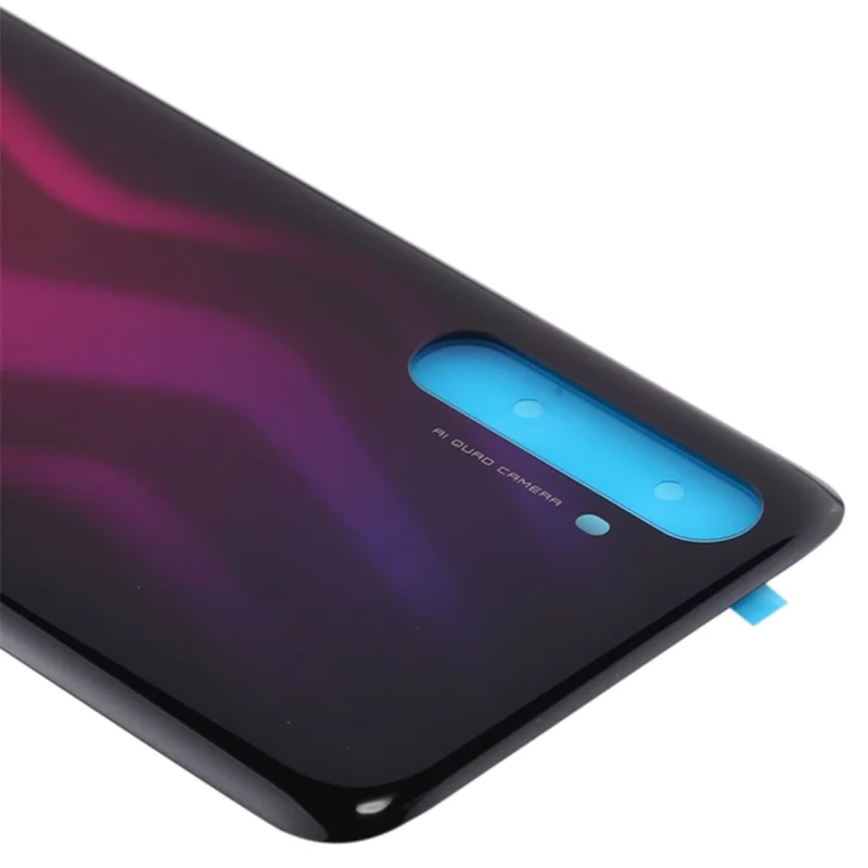 Para Realme 6 Pro OEM Battery Cousing Reemplazo de la Cubierta Posterior - Rojo