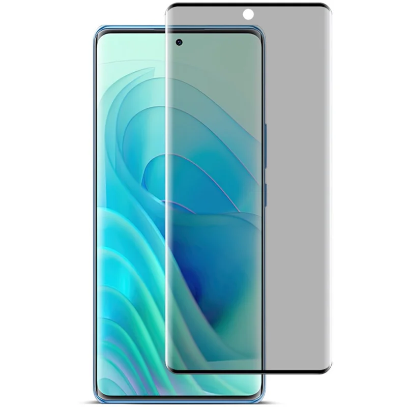 IMAK Pour itel S23+ Anti Spy Verre Trempé Colle Latérale Protecteur d'Écran Plein Écran (Version sans Bordure)