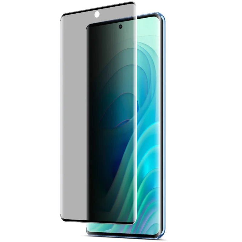 IMAK Pour itel S23+ Anti Spy Verre Trempé Colle Latérale Protecteur d'Écran Plein Écran (Version sans Bordure)