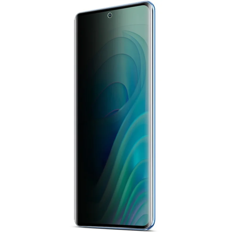 IMAK Pour itel S23+ Anti Spy Verre Trempé Colle Latérale Protecteur d'Écran Plein Écran (Version sans Bordure)