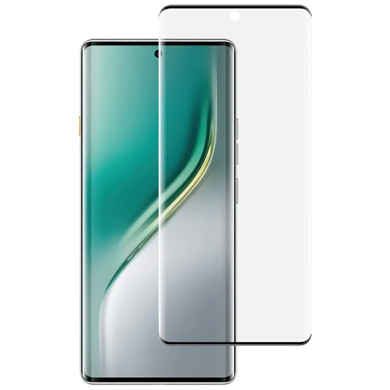IMAK For TECNO Camon 40 Pro 4G Full Screen Protector Side Glue 3D Curved Tempered Glass Film (No Edge Version) (Fingerprint Unlock)