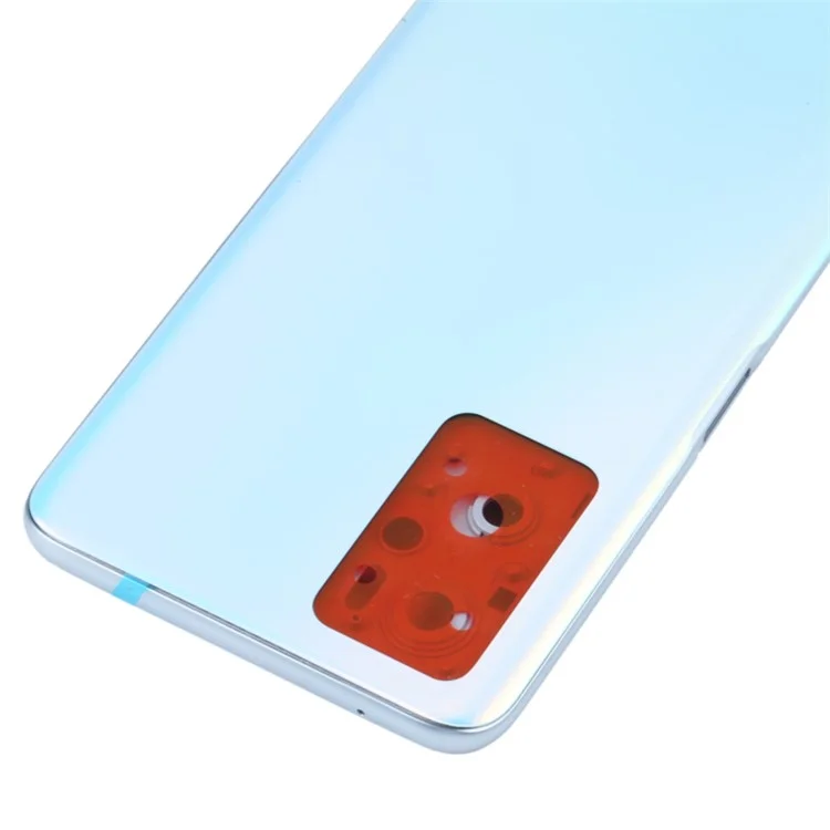 Pour Oppo A36 / A76 OEM Battery Habet Back Cover Remplacement - Bleu / Blanche