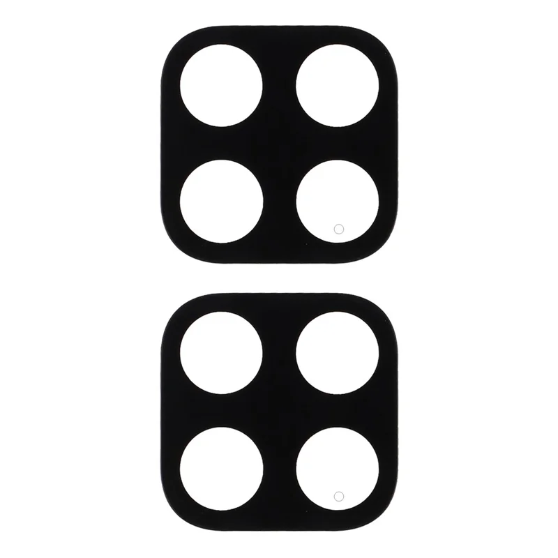 2 piezas para Xiaomi 17 Protector de lente de cámara Película de lente de impresión de seda Borde de arco 3D