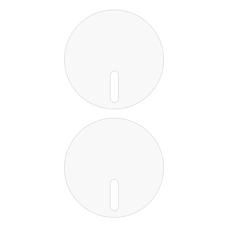 2PCS For Honor Magic8 Pro 5G Full Coverage Camera Lens Protector 2.5D Tempered Glass Lens Film