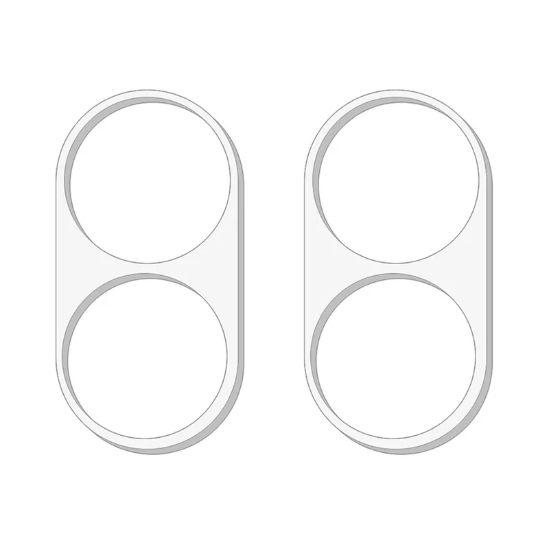 2 Peças para Xiaomi Redmi Pad 2 Pro Protetor de Lente da Câmera Borda Curva 3D Anti-Arranhões Película de Vidro Temperado para Lente